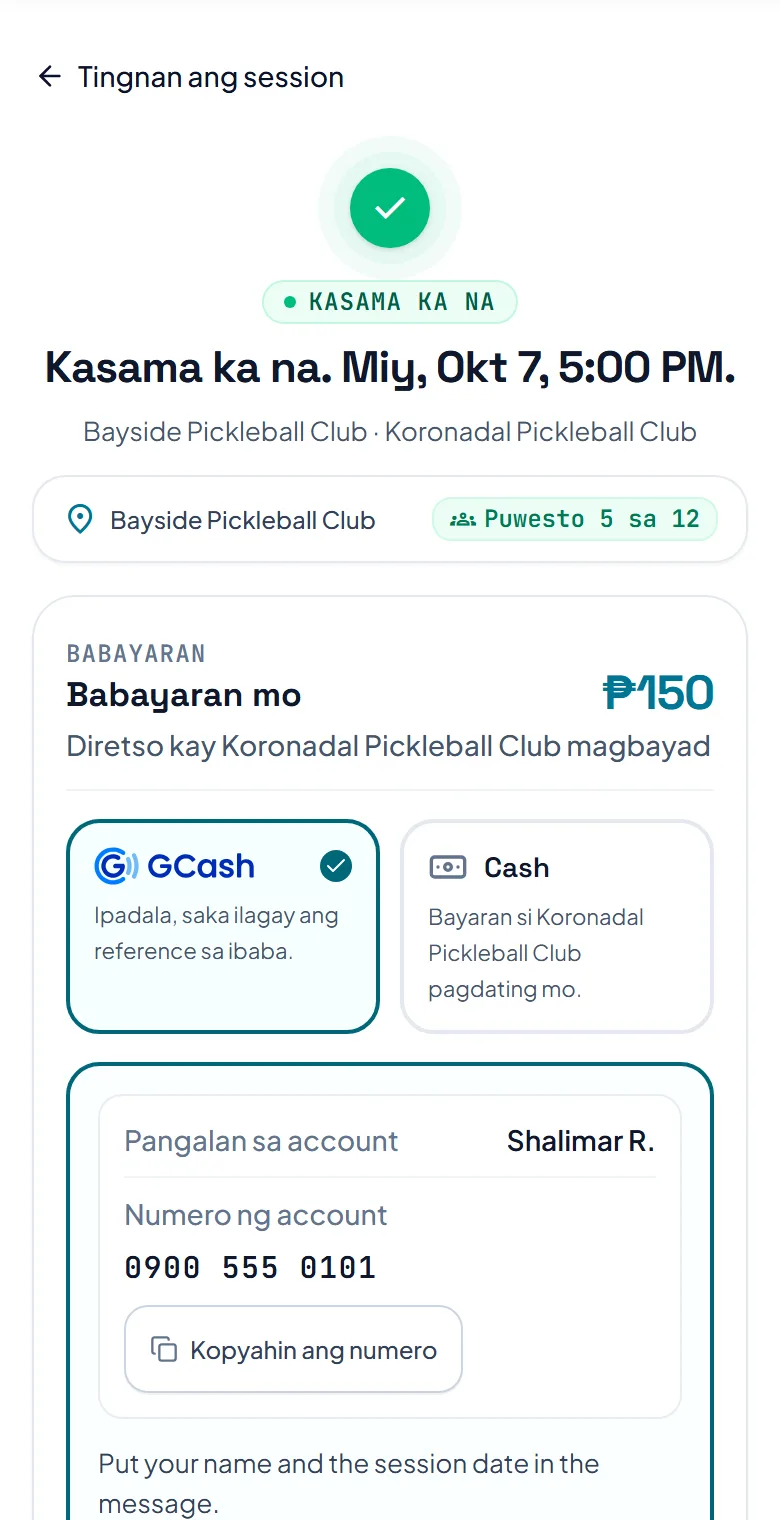 Ang page ng bayad para sa session, may utang, dalawang paraan ng pagbabayad at ang account na padadalhan. Ang page ng bayad para sa session, may utang, dalawang paraan ng pagbabayad at ang account na padadalhan.